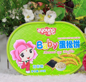 一揚五谷味Baby蛋松餅