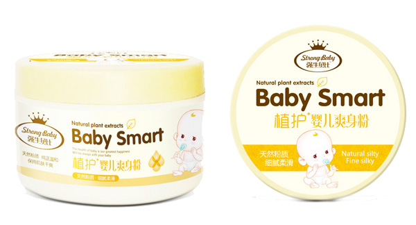 強(qiáng)牛貝比嬰兒爽身粉100g