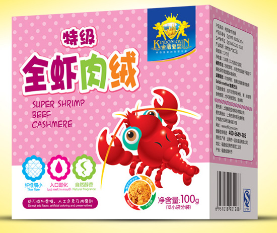 金盾愛嬰特級(jí)全蝦肉絨盒裝
