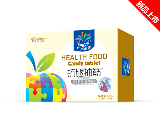 凡諾迪抗腿抽筋乳礦物鹽壓片糖果