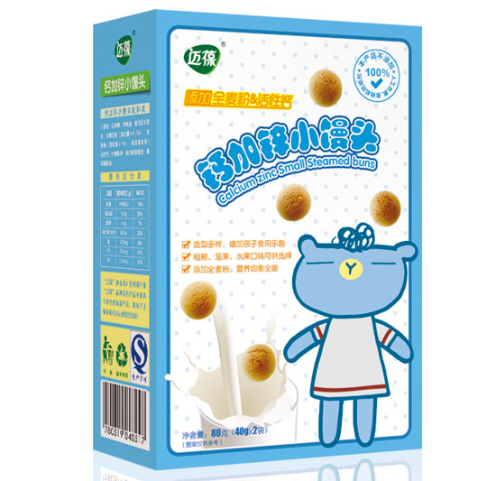 邁葆鈣加鋅小饅頭