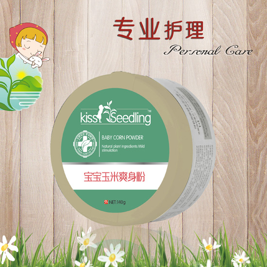 親親樹苗寶寶玉米爽身粉