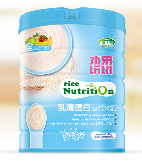 超級冠水果繽紛乳清蛋白營養(yǎng)米乳