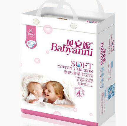 貝安妮親膚棉柔銀裝紙尿褲S