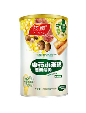阿穎經(jīng)典山藥香菇瘦肉小米粥