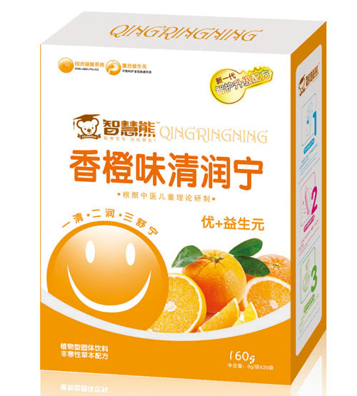 智慧熊香橙味清潤寧