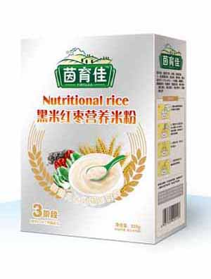 茵育佳黑米紅棗營養(yǎng)米粉