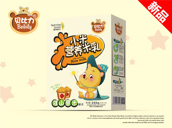 貝比力小米營(yíng)養(yǎng)米乳淮山薏米配方盒裝